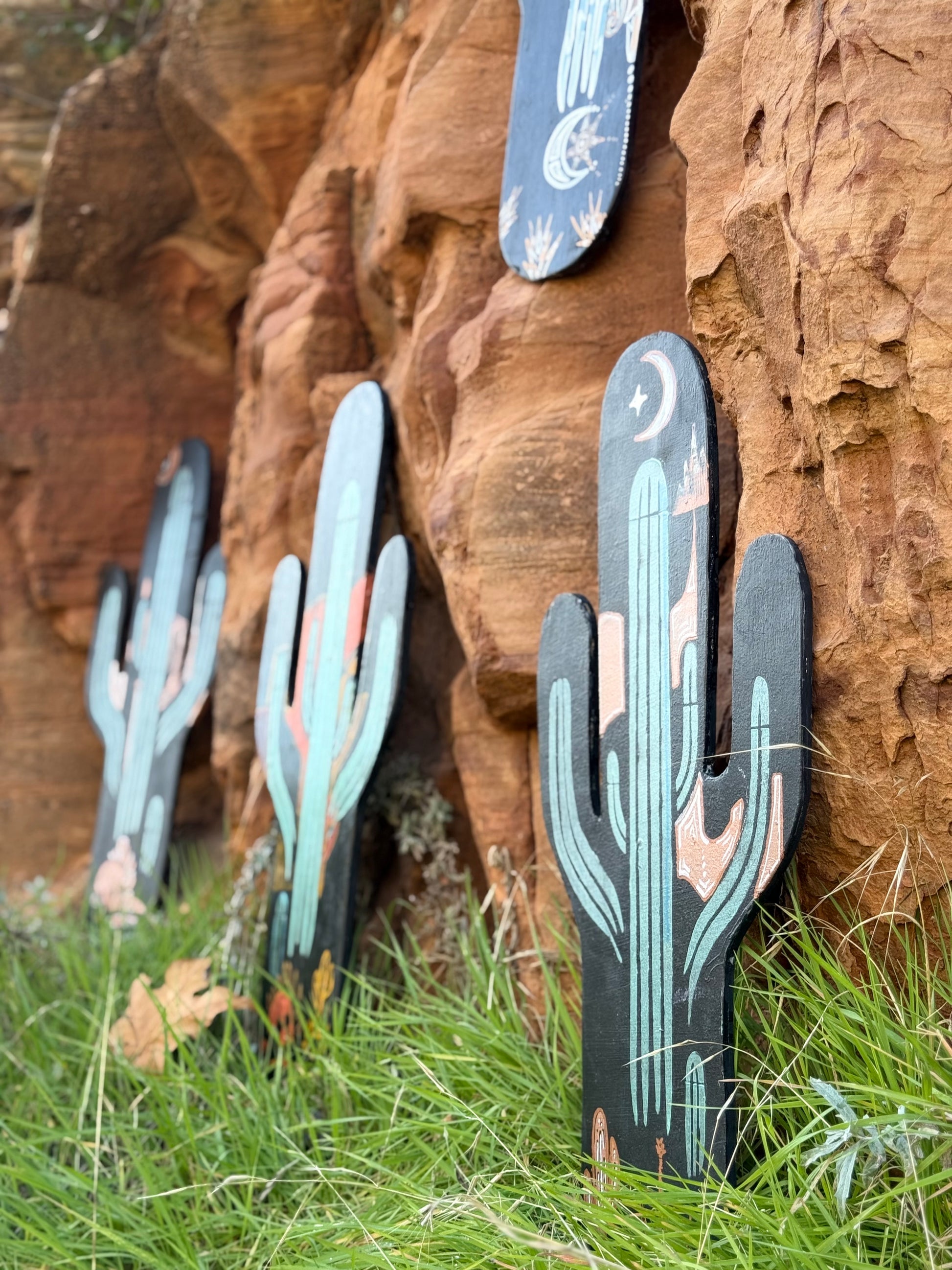 Acid Rock Cacti Series No. 3