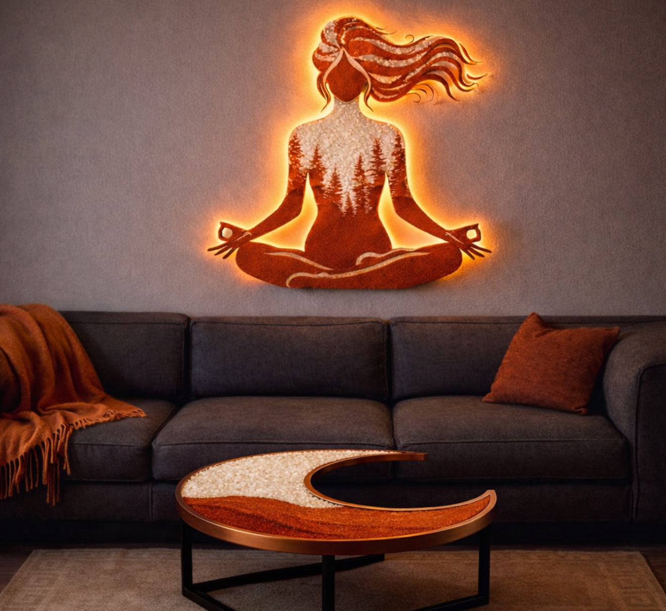 Desert Quartz Guardian — Wall Art
